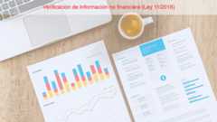 Verificación información no financiera auditor