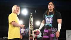 【公開記者会見】2・22後楽園での「D GENERATIONS CUP 2026」優勝決定戦を前に正田壮史、須見和馬が一歩も引かず！　正田「優勝してトロフィー片手にUNIVERSALまでたどりつく」　須見「正田壮史を超えて優勝する」