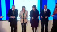 Official visit by Roberta METSOLA, EP President, to Zagreb (Croatia) with Dubravka ŠUICA, EC for the Mediterranean and Gordan GRLIĆ RADMAN, Croatian Minister for Foreign and European Affairs: extracts from the Inauguration of the Europa Experience