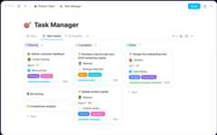 AppFlowy Kanban Board for To-dos