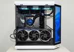 【ゲーミングPCにおいて最強】目指しX3DとRTX 5090を選択、タッチ液晶付きPCケースに載せたら超カッコよくなった