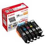 キヤノン Canon 純正 インクカートリッジ BCI-381(BK/C/M/Y)+380 5色マルチパック BCI-381+380/5MP 長さ:5.3cm 幅:13.9cm 高さ:10.75cm