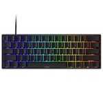 【国内正規品】MonsGeek(モンスギーク) FUN60 Pro SP 有線モデル HEセンサー 0.01mm ラピッドトリガー対応 磁気スイッチ Akko Glare Magnetic Switch 英語配列 テンキーレス サイドプリント 有線8K ホットスワップ SnapKeys (SOCD)対応 ARGB対応 高コスパ ゲーミングキーボード Black