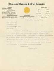 Ada James papers and correspondence (1912-1923)