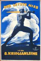 Plakat/Aufruf "Der letzte Hieb ...", 1. Weltkrieg