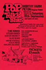 Glastonbury Festival poster, 1970. 