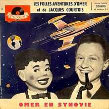 Jean-Jacques Perrey – <cite>Les Folles Aventures d’Omer et de Jacques Courtois</cite> EP