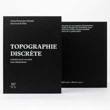 <cite>Topographie discrète</cite> by Anne-Françoise Schmid and Ivan liovik Ebel