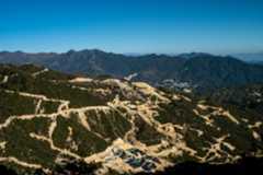 A rare earth mining site in the Pangwa area of Kachin State’s Chipwi Township seen in June. (Supplied)