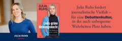 Julia Ruhs Links-grüne Meinungsmacht