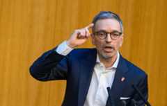 Sieht Österreichs Neutralität durch den Staatsbesuch in Gefahr: FPÖ-Chef Herbert Kickl. Foto: IMAGO / photonews.at