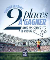 Gagnez 2 places pour le match de votre choix de la J12 de PRO D2