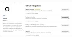 GitHub integration