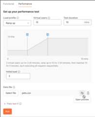 Configure a data file