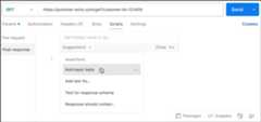 Get test suggestions from Postbot