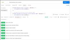 Request Test Tab