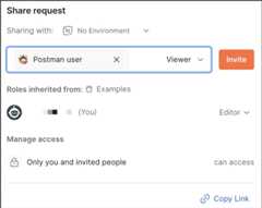 Share request