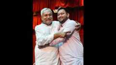 Nitish Kumar and Tejashwi Yadav
