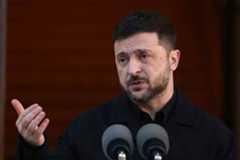 Ukrainian President Volodymyr Zelensky