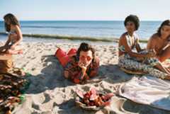 Image may contain Human Person Food Meal and Vacation