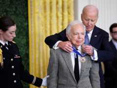 Ralph Lauren, Hillary Clinton, Jane Goodall Among Those Awarded Presidential Medal of Freedom