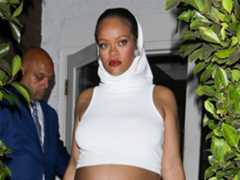 Rihanna Takes Below-the-Bump Dressing to the Extreme