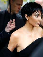 Kim Kardashian Channels Kris Jenner With a Pixie Cut in Paris