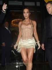 Kim Kardashian’s Triple Outfit Change Befits a Multi-Faceted Birthday Girl