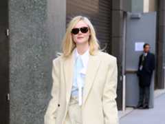 Elle Fanning Trots Out New Bottega