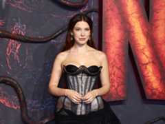 Millie Bobby Brown Brings Her Lingerie to London