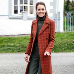 Kate Middleton Goes Full ’60s Mode in a Retro Wool Coat
