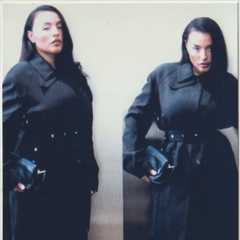 Paloma Elsesser Pregamed Tory Burch With an At-Home Massage