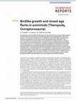 Research paper thumbnail of Birdlike growth and mixed-age flocks in avimimids (Theropoda, Oviraptorosauria)