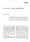 Research paper thumbnail of La présence du panthéon phénicien à Chypre