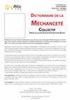 Research paper thumbnail of Rencontre-débat, Le dictionnaire de la méchanceté : présentation