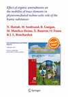 Research paper thumbnail of Effect of organic amendments on the mobility of trace elements in phytoremediated techno-soils: role of the humic substances