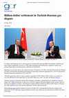 Research paper thumbnail of GAR - Billion-dollar settlement in Turkish-Russian gas dispute