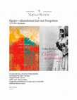 Research paper thumbnail of “Egypt— Abandoned but not Forgotten: A Review of A Land Like You by Tobie Nathan” (Ce pays qui te ressemble, Editions Stock, 2015; English translation by Joyce Zonana, Seagull Books, 2020), The Markaz Review, October 4, 2020.