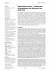 Research paper thumbnail of Earliest hominin cancer: 1.7-million-year- old osteosarcoma from Swartkrans Cave, South Africa