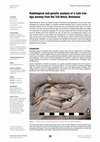 Research paper thumbnail of Radiological and genetic analysis of a Late Iron Age mummy from the Tuli Block, Botswana