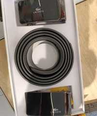 Lacoste belt in Box set