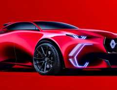 RENAULT CLIO, HI-TECH SCULPTURE