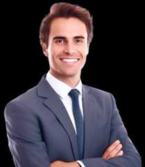 Man with Crossed Arms Smiling