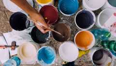 Woman Painting
