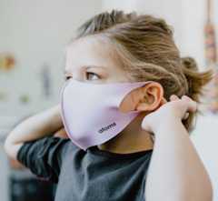 Girl wearing mask