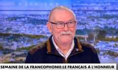 Serge Dubief défend la langue française