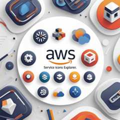 AWS Icons Explorer Illustration