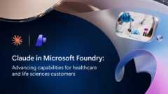 A wave pattern with healthcare worker.