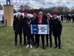 Badger Herald archival photo of cross country 2024 NCAA Championships. February 21, 2024. 