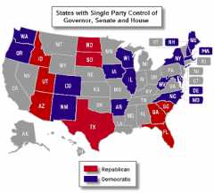 This was the status of trifectas before the 2010 election.